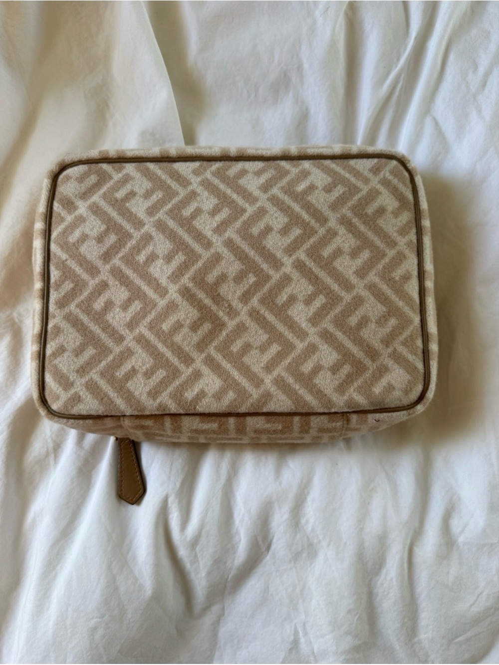 Vintage Fendi Wool Toiletry Bag - Picture 6 of 9